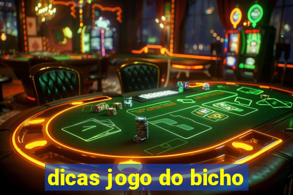 dicas jogo do bicho